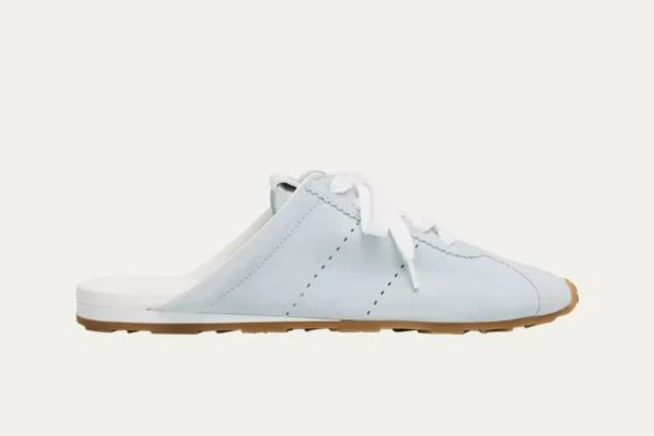 Miu Miu Suede Sneaker Mules
